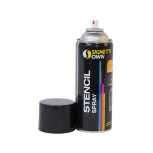 Stencil Spray Paint - Signet - Black