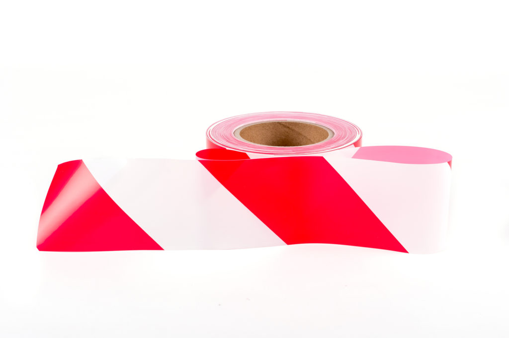 Barricade Tape - Red & White