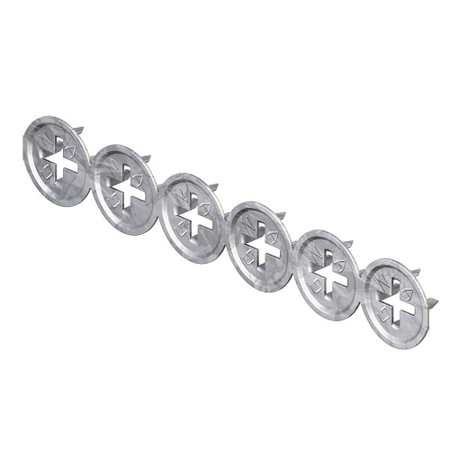 Foil Fastener - 23mm x 23mm - 500 box