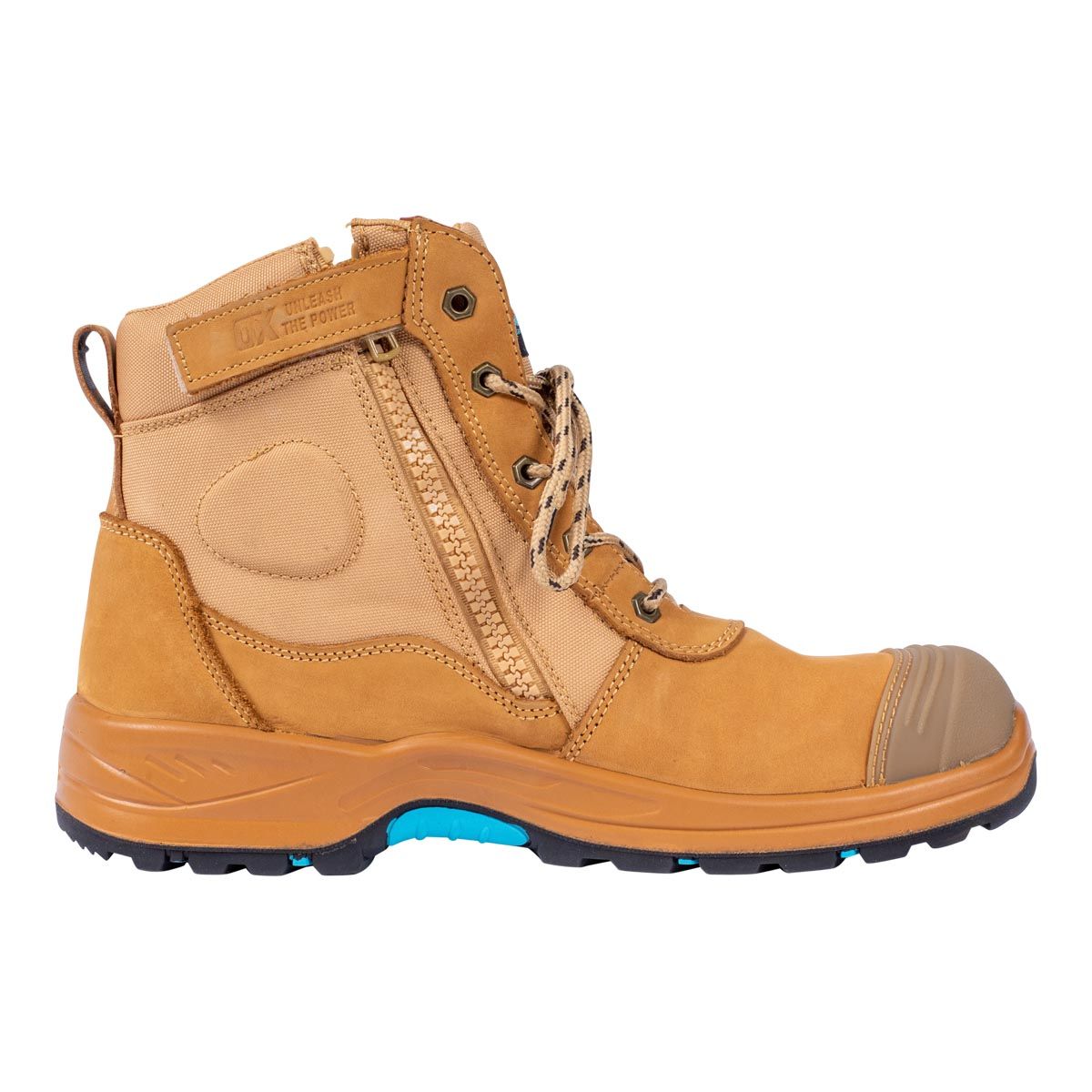 OX Nubuck Zipper Work Boots - Various Sizes - Image 4
