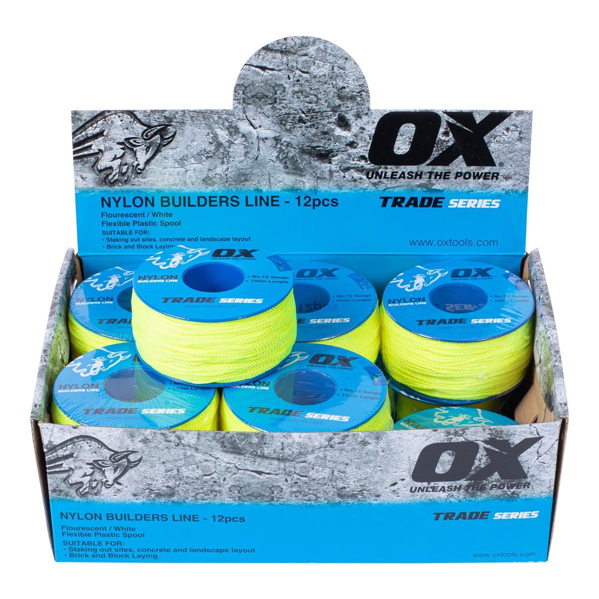 Ox Stringline - 100m - Various Colours