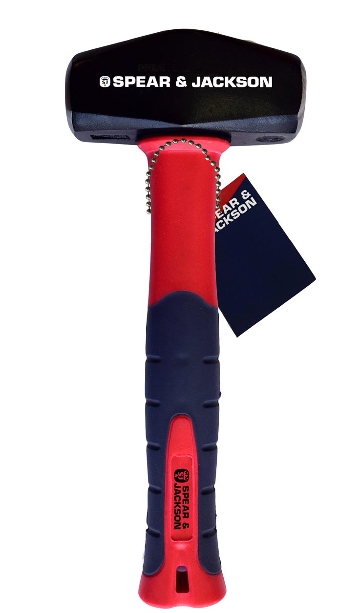 Club Hammer Fibreglass Handle 3lb/1.3kg - Spear & Jackson