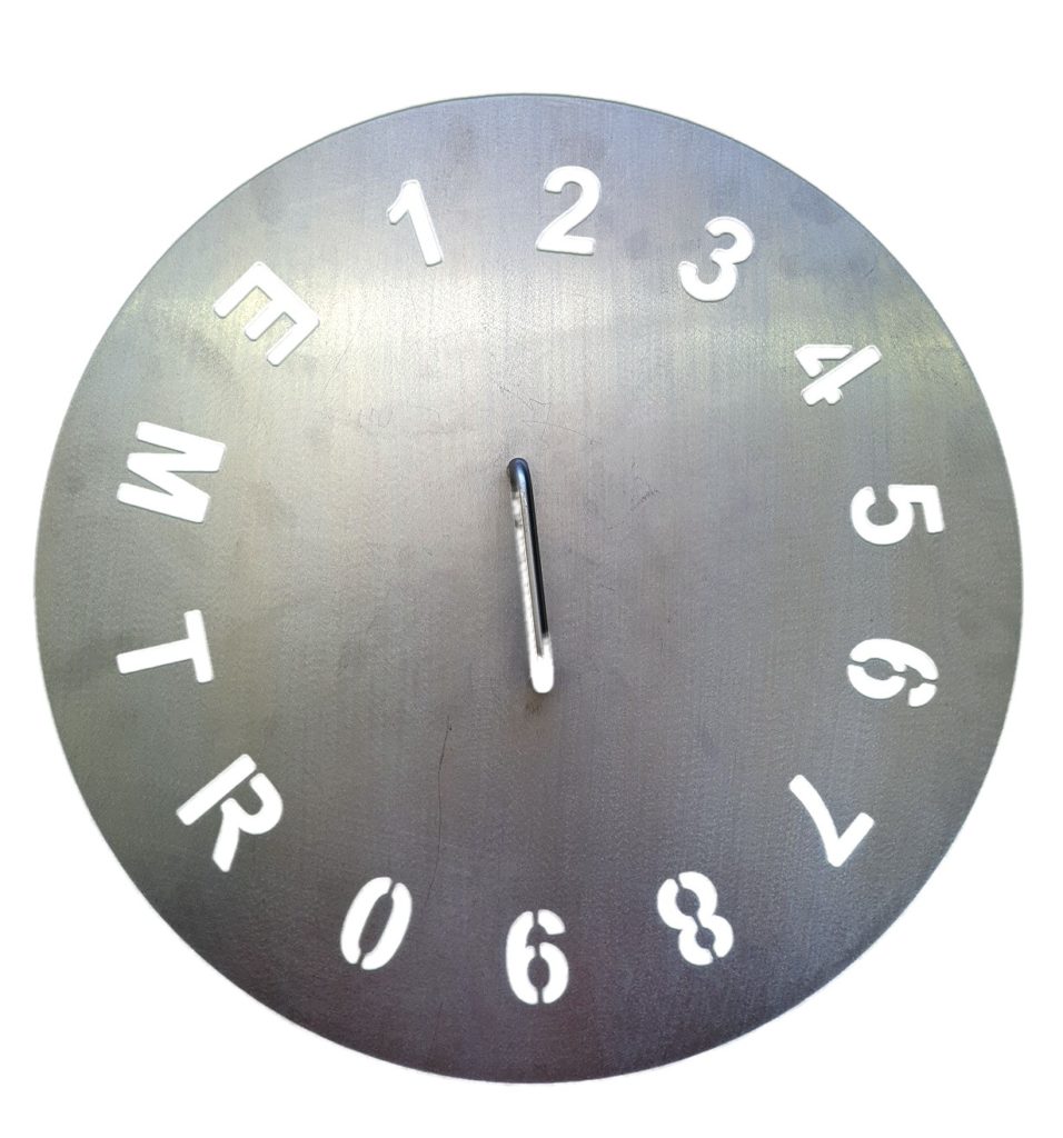 Clockface Stencil - Poly and Metal